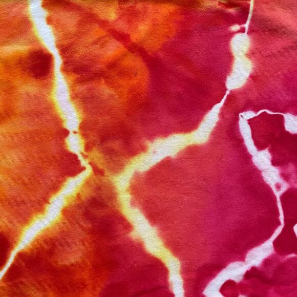 Girls Ice Dyed Sundress - Tie Dye A-line Dress - Handmade (Kid's Size 10) - Picture 10 of 11